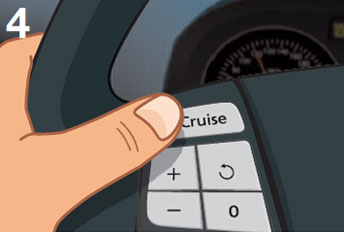 Popis: Selective cruise control